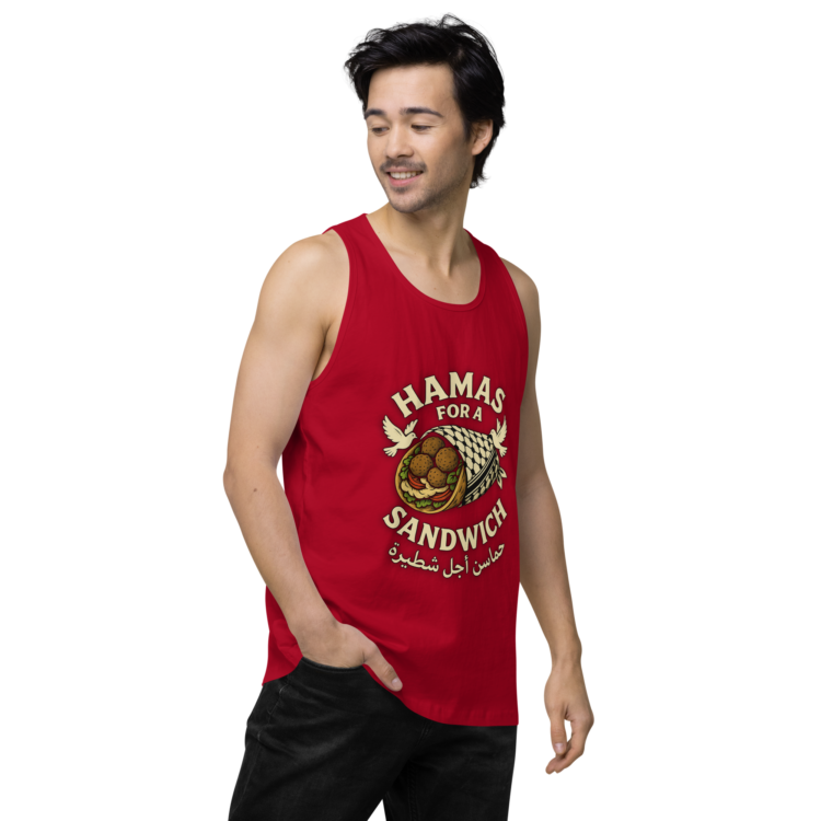 Falafel Over Fear – Men’s Premium Tank Top