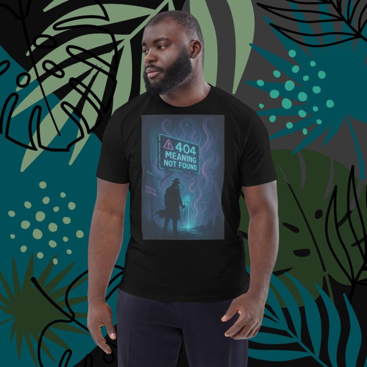 404 Meaning Not Found – Organic Cotton Unisex T-Shirt