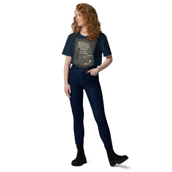 Existential Detective Agency – Organic Cotton Unisex T-Shirt - Image 2