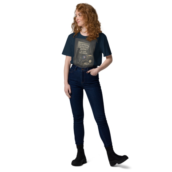 Existential Detective Agency – Organic Cotton Unisex T-Shirt - Image 10