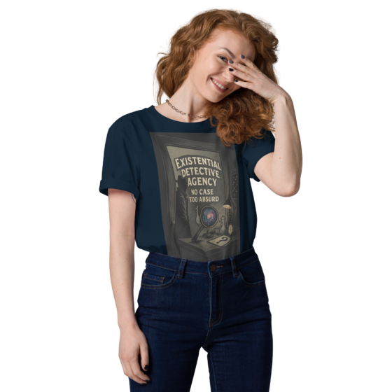 Existential Detective Agency – Organic Cotton Unisex T-Shirt - Image 7