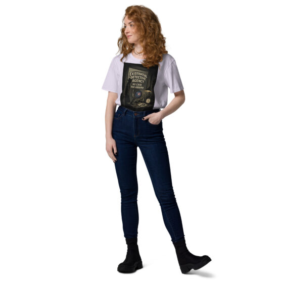 Existential Detective Agency – Organic Cotton Unisex T-Shirt - Image 5