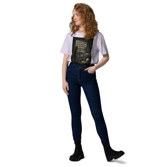 Existential Detective Agency – Organic Cotton Unisex T-Shirt - Image 16