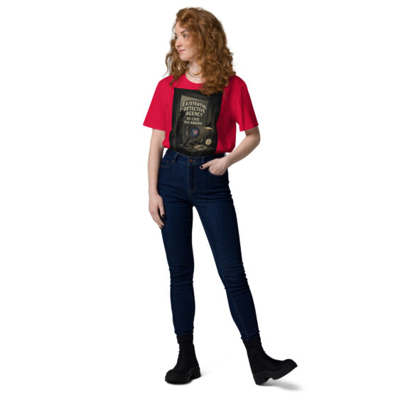 Existential Detective Agency – Organic Cotton Unisex T-Shirt - Image 3