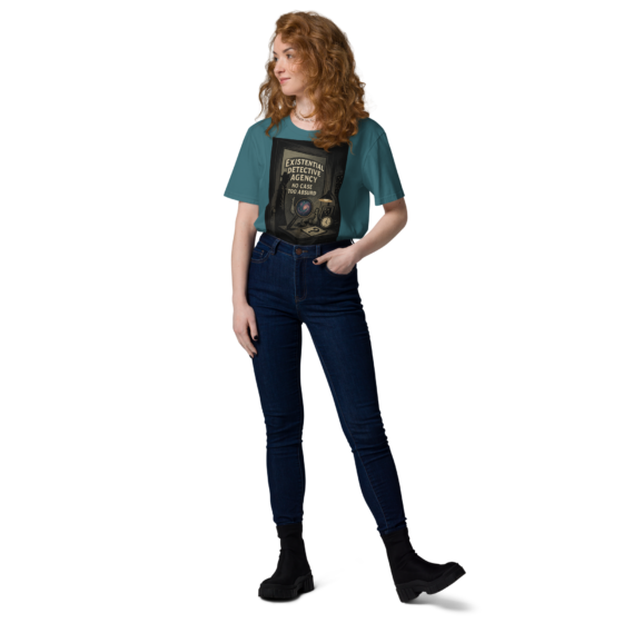 Existential Detective Agency – Organic Cotton Unisex T-Shirt - Image 14