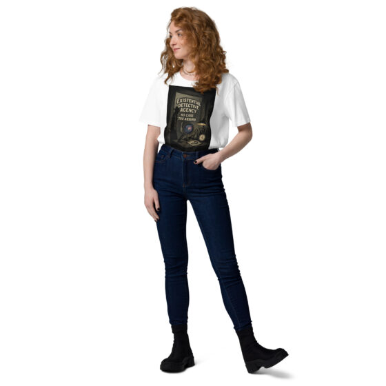Existential Detective Agency – Organic Cotton Unisex T-Shirt - Image 6
