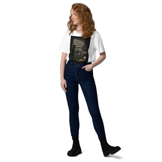 Existential Detective Agency – Organic Cotton Unisex T-Shirt - Image 18