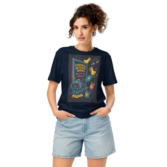 Existential Detective Agency – Embrace the Absurd – Organic Cotton Unisex T-Shirt