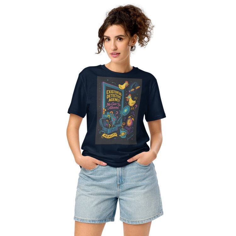 Existential Detective Agency – Embrace the Absurd – Organic Cotton Unisex T-Shirt