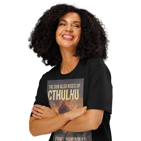 The Sun Also Rises on Cthulhu – Limited Edition Organic Cotton T-Shirt - Image 3